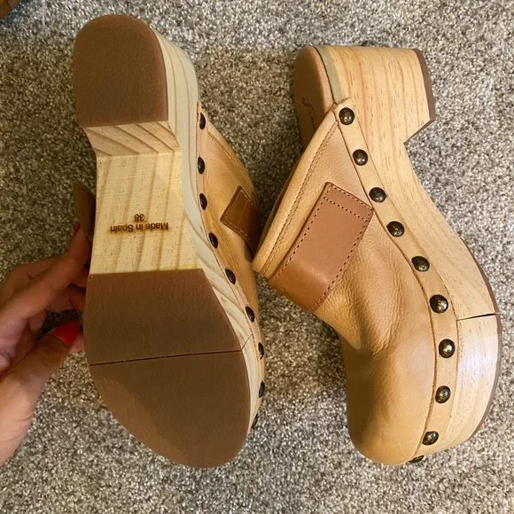 Free People Culver City Leather Clogs - Picture 3 of 3